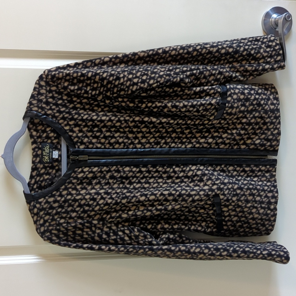 Bob Mackie VINTAGE Wearable Art Full Zip Jacket. Size Medium.